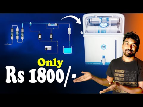 Homemade UV + UF Water purifier | Cheapest water purifier | 
