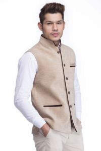 Beige Nehru Jacket