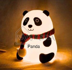 Cute Panda Silicone LED Night Lamp For Decoration