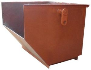 Square.Rectangular Mild Steel Wheeled Industrial Scrap Bin, For Storage, Feature : Fine Finished, Good Strength