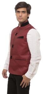 Mahroon Nehru Jacket
