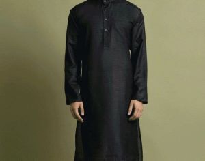 Plain Mens Handloom Kurta, Sleeve Style : Full Sleeve