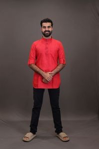 Mens Short Kurta