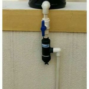 Overhead Water Tank Filter, Color : Black