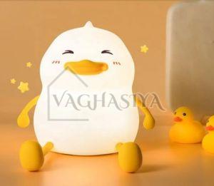 Silicone Duck LED Night Lamp For Lighting