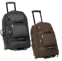 Travel Trolley Bag, Pattern : Plain